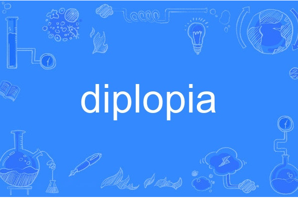 diplopia