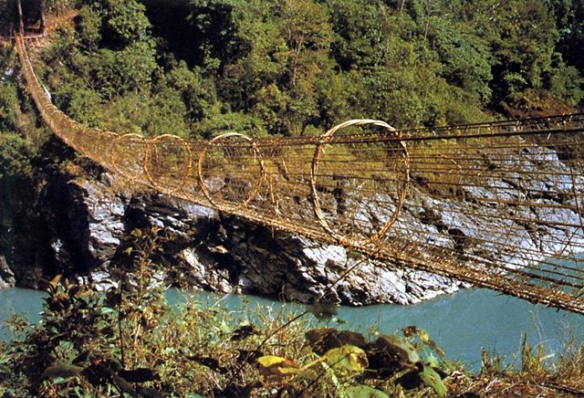 墨脫藤網橋