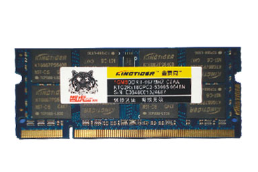 金泰克1GB DDR2 800（筆記本-磐虎）