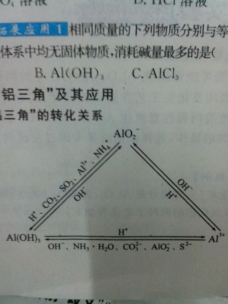 四羥基合鋁酸根