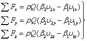 總流動量方程