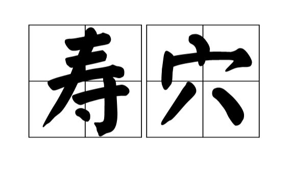 壽穴(漢語詞組)