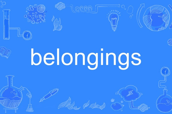 belongings