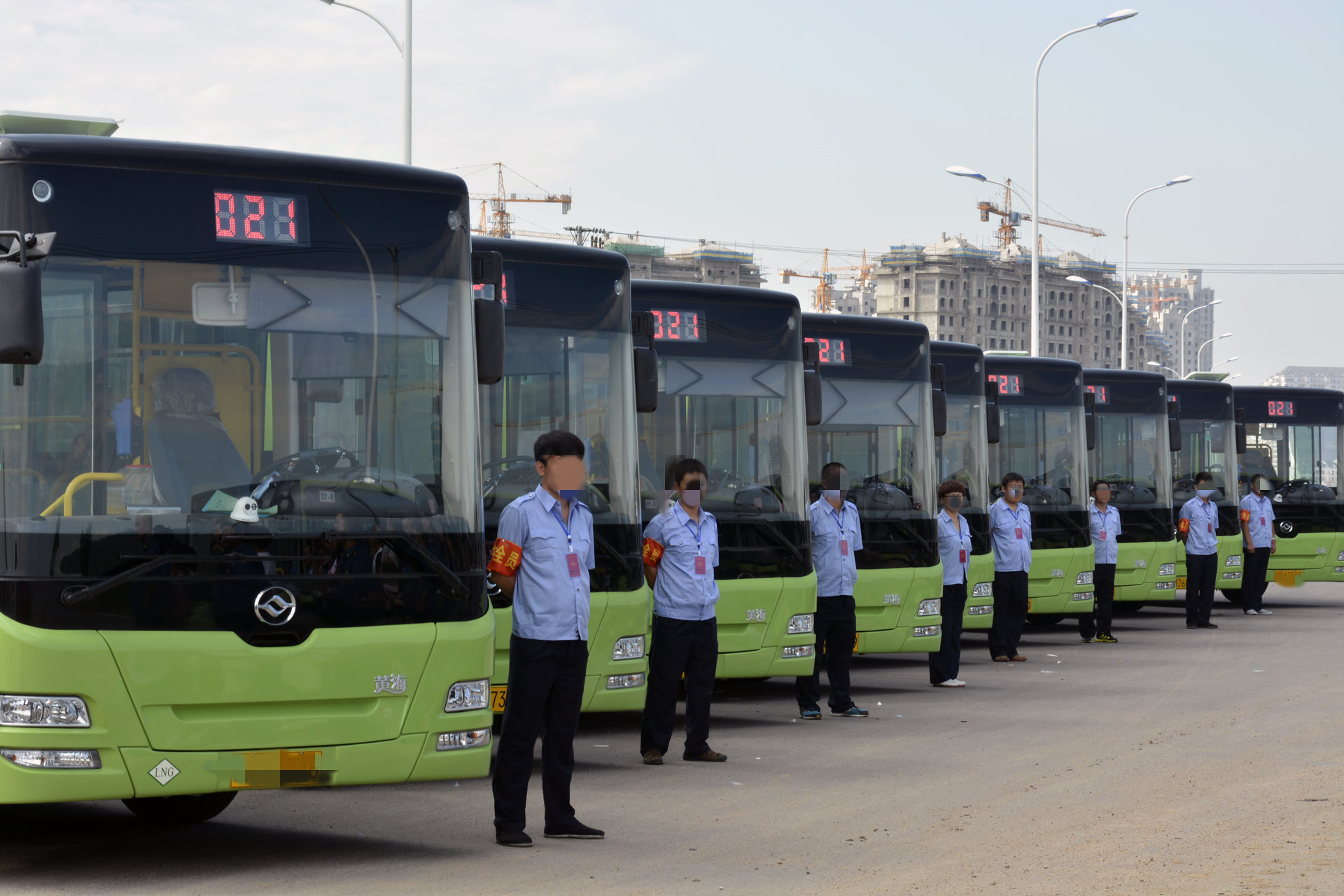 朝陽公交21路車隊