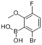 6-溴-3-氟-2-甲氧基苯硼酸
