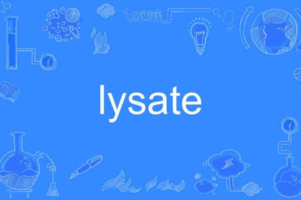 lysate