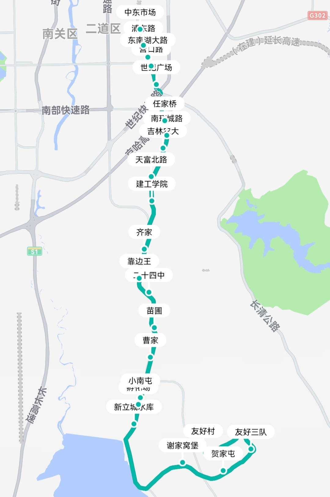 長春公交T341路