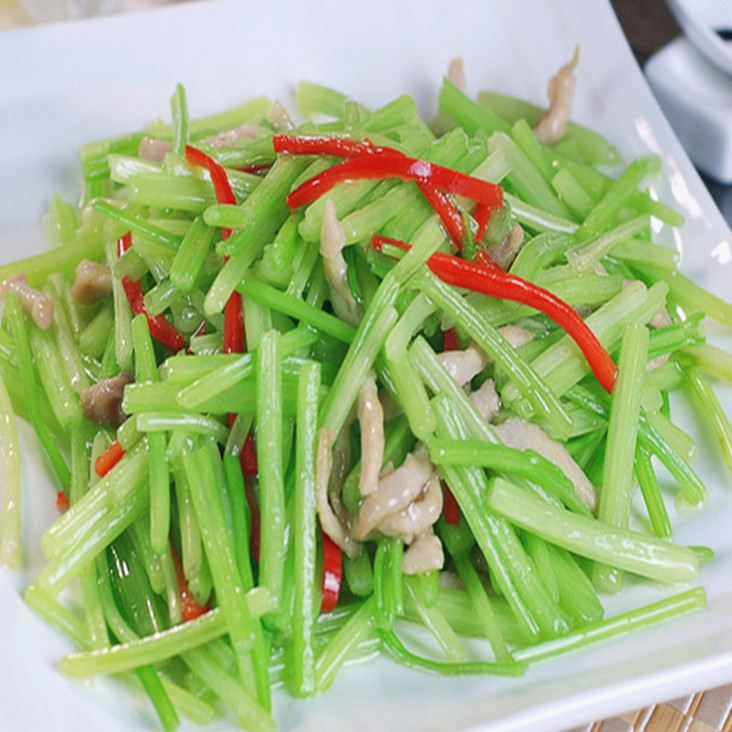 芹菜拌肉絲