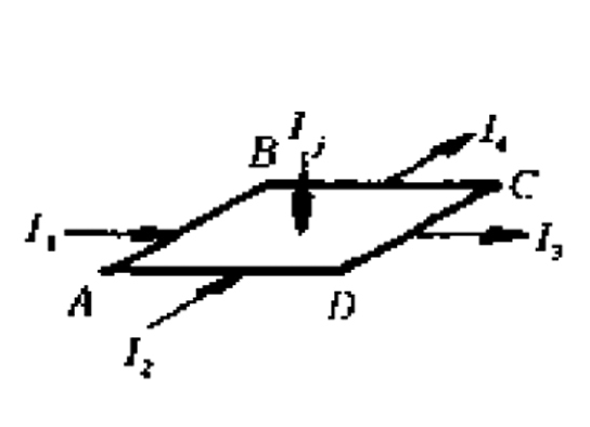 圖3  在ABCD單元表面輸入恆定電流Ij