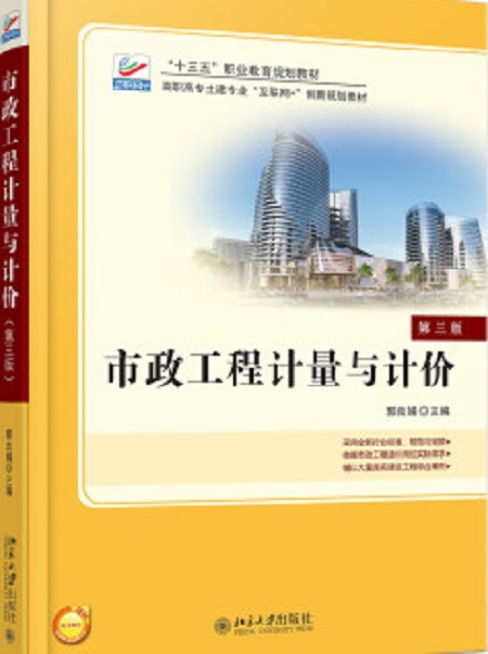 市政工程計量與計價(2017年北京大學出版社出版書籍)
