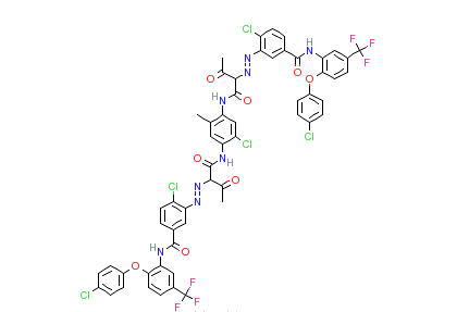 3,3\x27-[（2-氯-5-甲基-鄰亞苯基）二[亞氨基（1-乙醯基-2-氧代-2,1-乙二基）偶氮]]雙[4-氯-N-[2-（4-氯苯氧基）-5-(