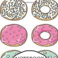 Notebook Donuts 4: Socute: Journal Diary, 110 Lined Pages, 8 X 10