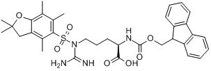 N\x27-[（2,3-二氫-2,2,4,6,7-五甲基苯並呋喃-5-基）磺醯基]-N-芴甲氧羰基-D-精氨酸