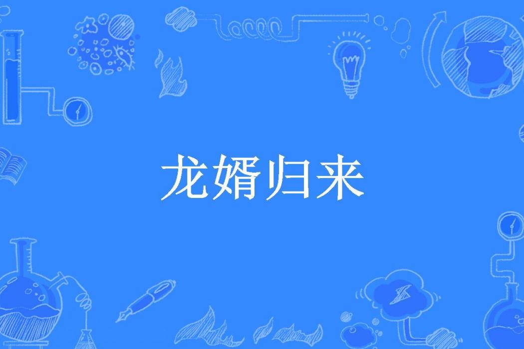 龍婿歸來(我愛吃檸檬所著小說)