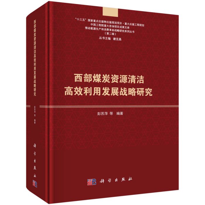 西部煤炭資源清潔高效利用發展戰略研究