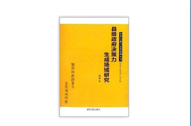 縣級政府決策力生成場域研究