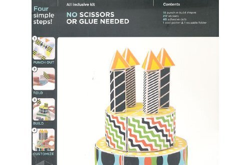 Build Your Own Paper Toy Cake