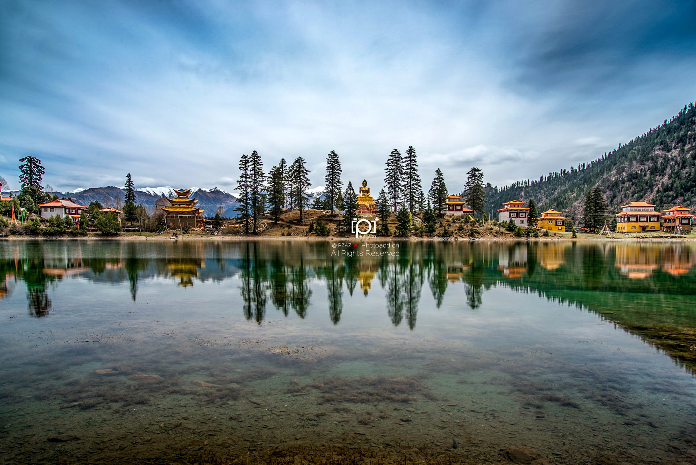 措卡湖全景