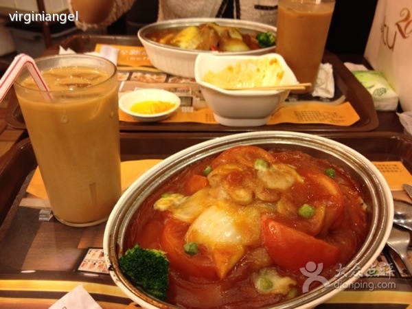 番茄芝士焗豬扒飯