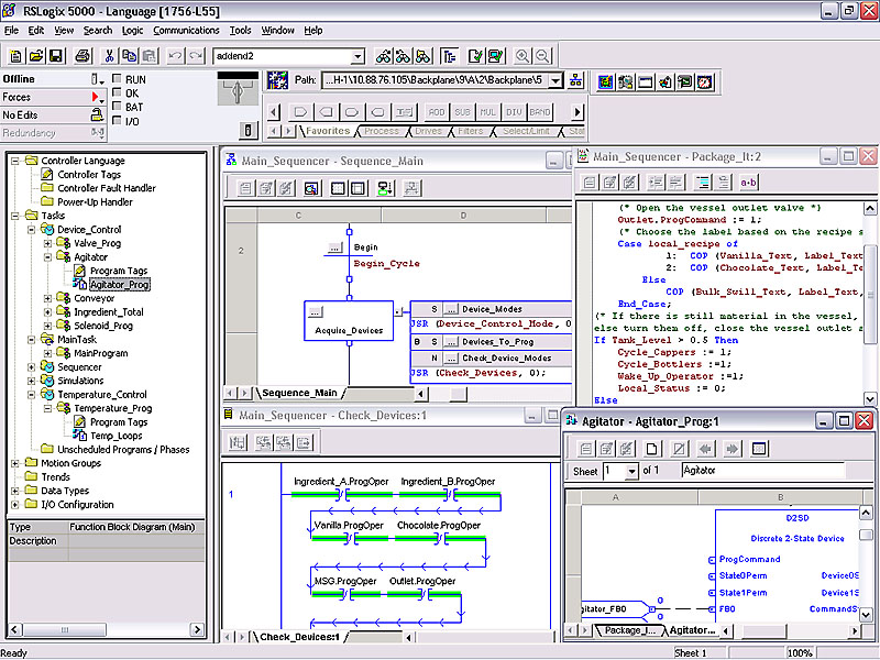 ControlLogix 控制系統