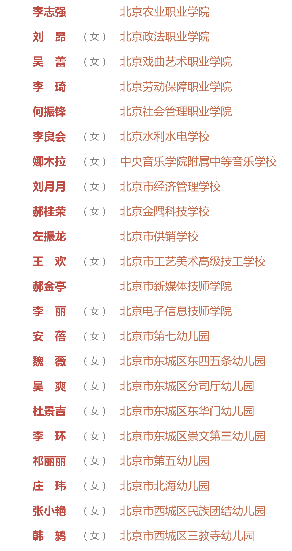 北京市優秀教師