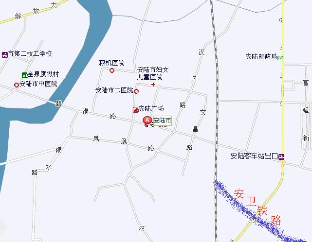 安衛鐵路安陸段