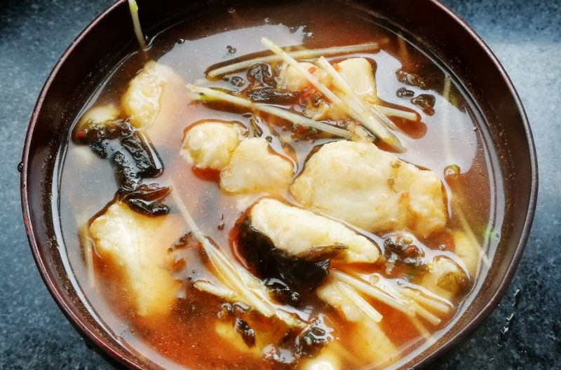 蕪萎魚片湯