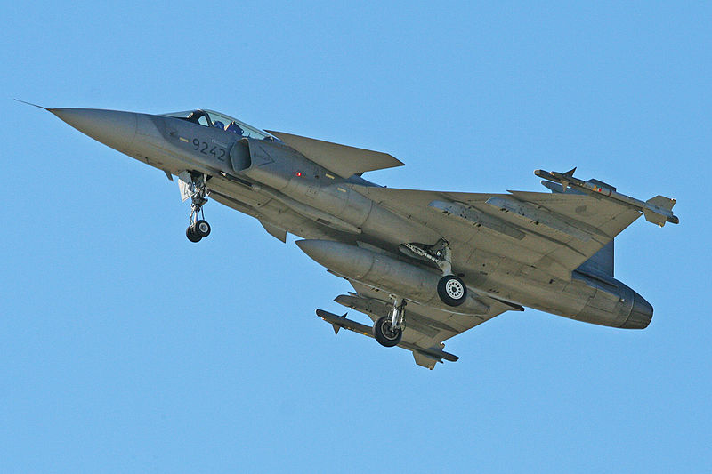 JAS-39戰鬥機(鷹獅戰鬥機)