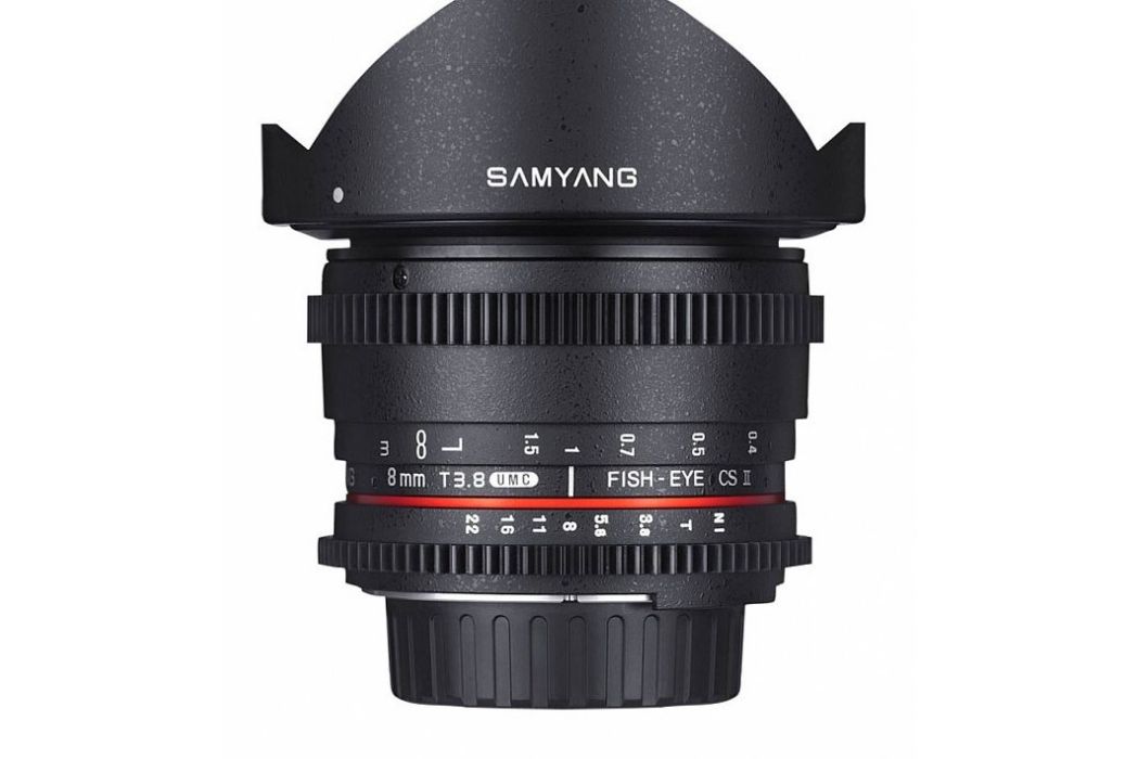 Samyang 8mm T3.8 UMC FISH-EYE CS II（尼康口）