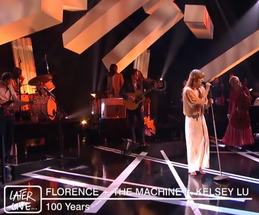 Florence and the Machine演唱100years現場