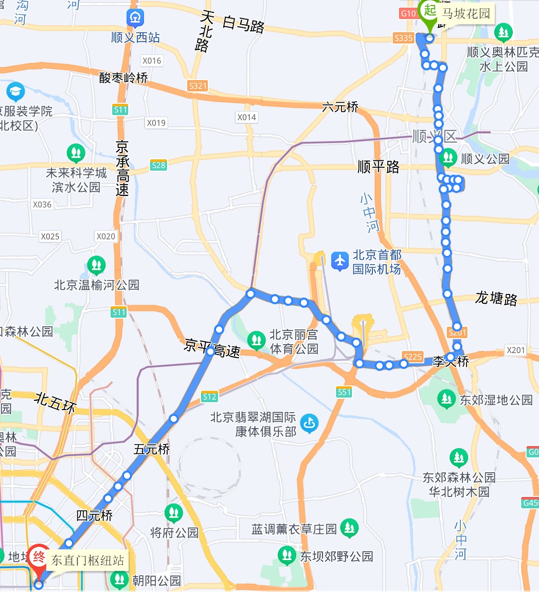 北京公交850路