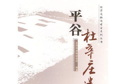 平谷杜辛莊遺址(2009年科學出版社出版的圖書)