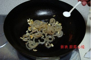 肉皮炒豆芽