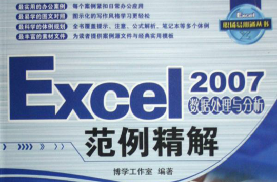 Excel職場易用通叢書·Excel 2007數據處理與分析範例精解