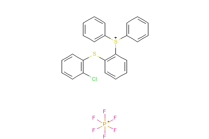 己氟磷酸(1-)[[（氯苯基）硫代]苯基]二苯基鋶鹽