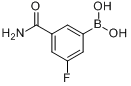 3-氨甲醯基-5-氟苯基硼酸