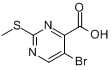 5-溴-2-（甲巰基）-4-嘧啶甲酸