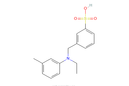 3-[[乙基-（3-甲基苯氨基）]甲基]-苯磺酸