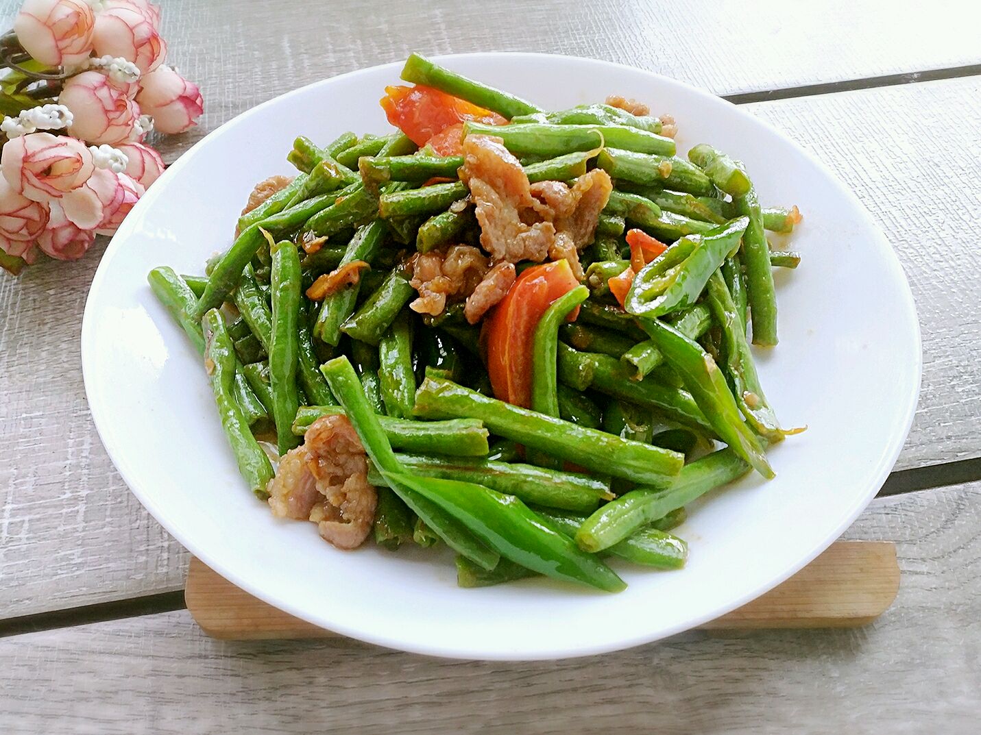 外婆菜炒豆角