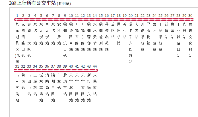 肇慶公交3路