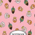 Notebook: Cute Face: Notebook Journal Diary, 110 Pages, 8 X 10 Notebook Lined, Blank No Lined