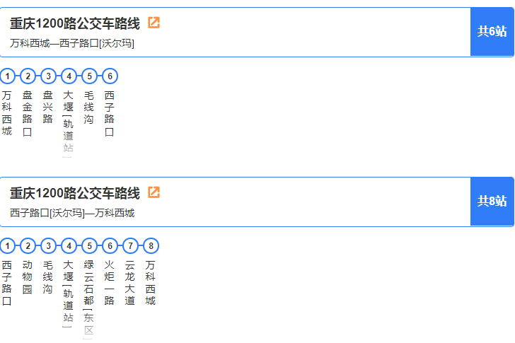 重慶公交1200路