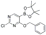 4-苄氧基-2-氯嘧啶-5-硼酸頻哪酯，95%