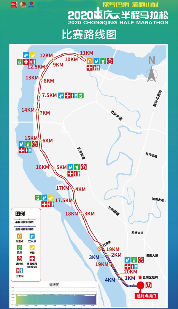 2020重慶半程馬拉松