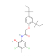 2-（2,4-二-1,1-二甲基丙基苯氧基乙醯氨基）-4,6-二氯-5-甲基苯酚
