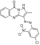 3-[（4-氯-2-硝基苯基）偶氮]-2-甲基吡唑並[5,1-B]喹唑啉-9(1H)-酮