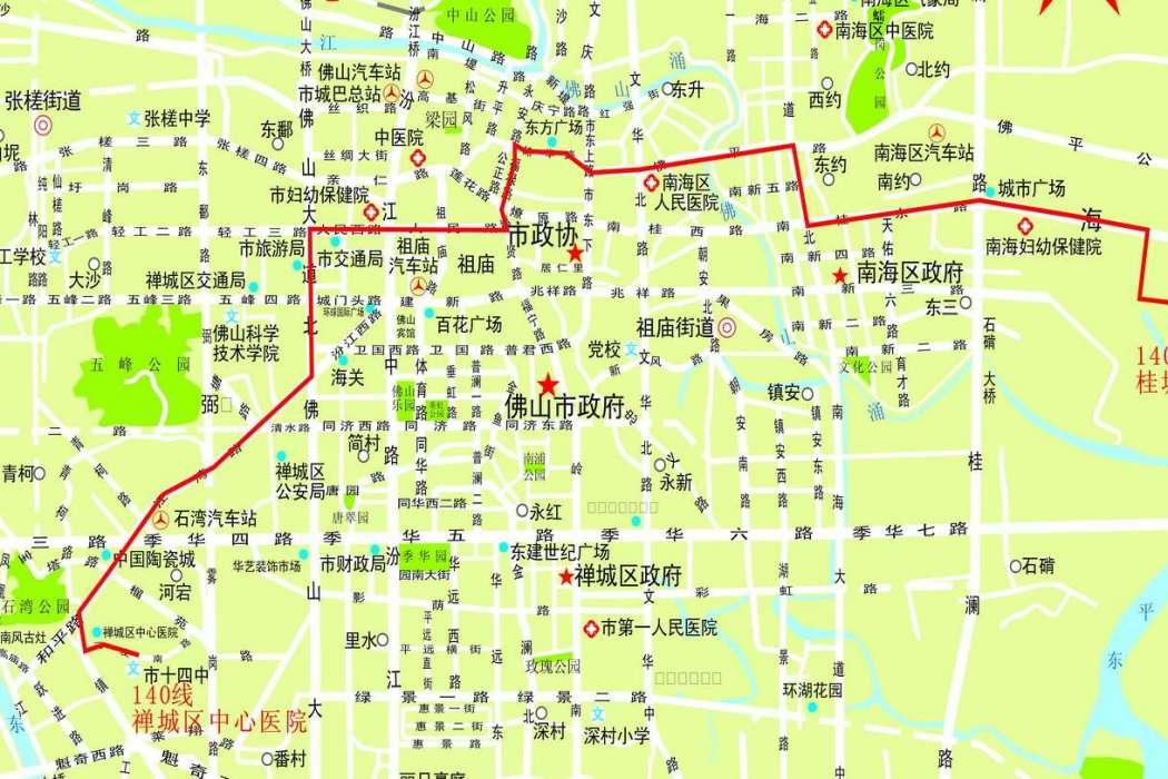 佛山公交140路