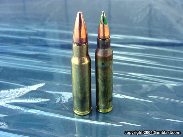 6.8 SPC與5.56mm NATO的比較