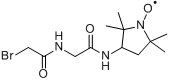3-2-（2-溴乙醯氨基）乙醯胺]-2,2,5,5-四甲基-1-吡咯烷基氧化物