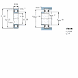 SKF 6216-2RS1軸承